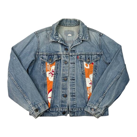 Levi's Jackets & Blazers - Levis Vintage 1970s Denim Trucker Jacket Type 3 III Reworked Adult XS